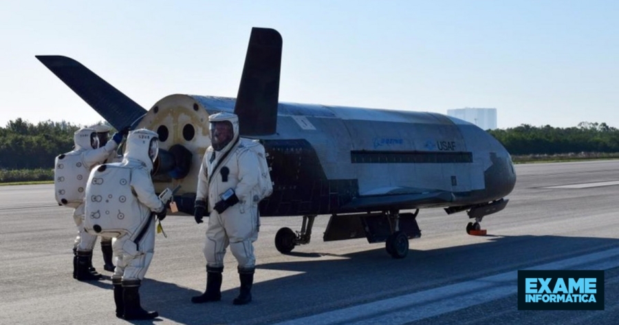 O avião espacial – e secreto – X-37B dos EUA regressou à Terra