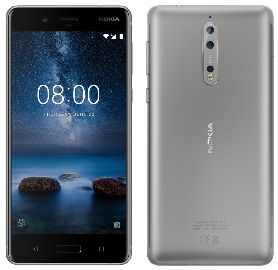 Nokia 8 vai receber variante em cor cinza